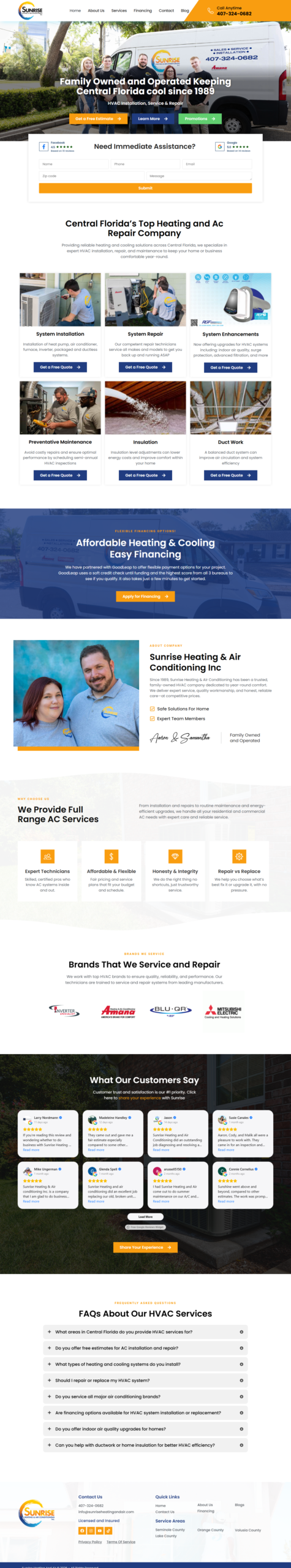 sunrise heating & air